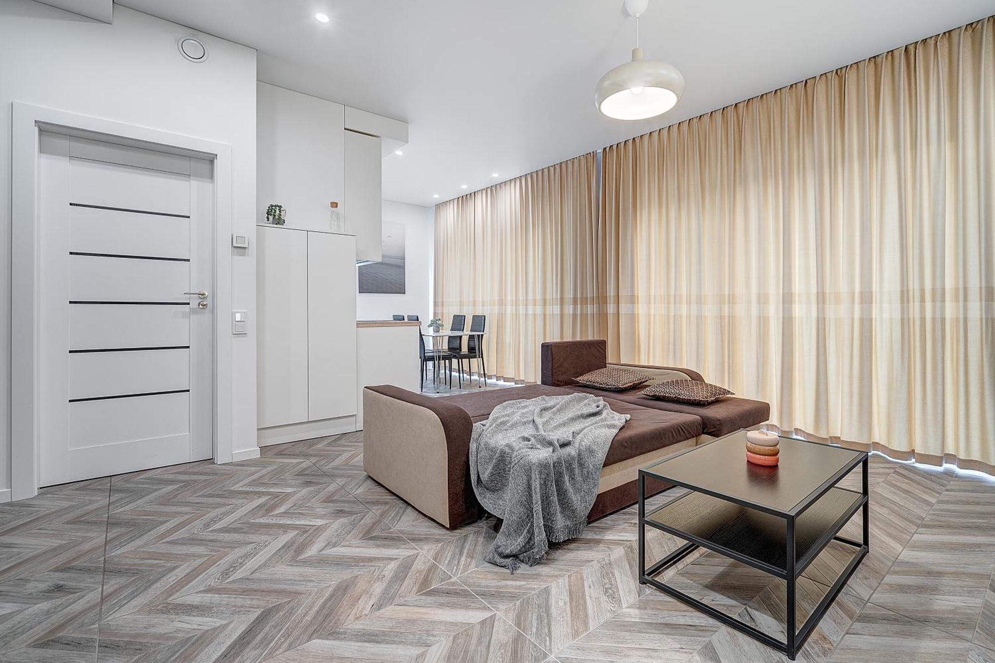 Cohost I New Basteja Life Apartments W-Garage Prkg & Self Check-In VNO Szoba fotó