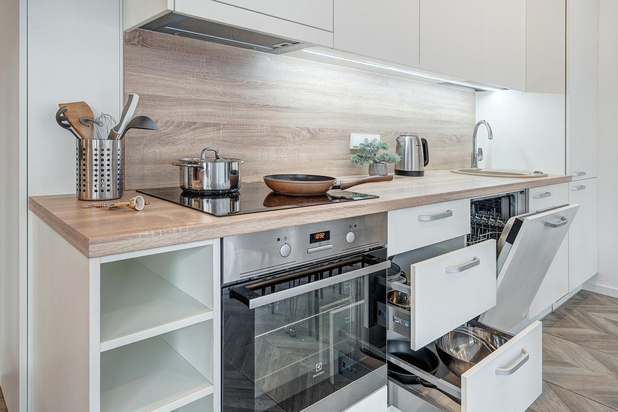 Cohost I New Basteja Life Apartments W-Garage Prkg & Self Check-In VNO Szoba fotó