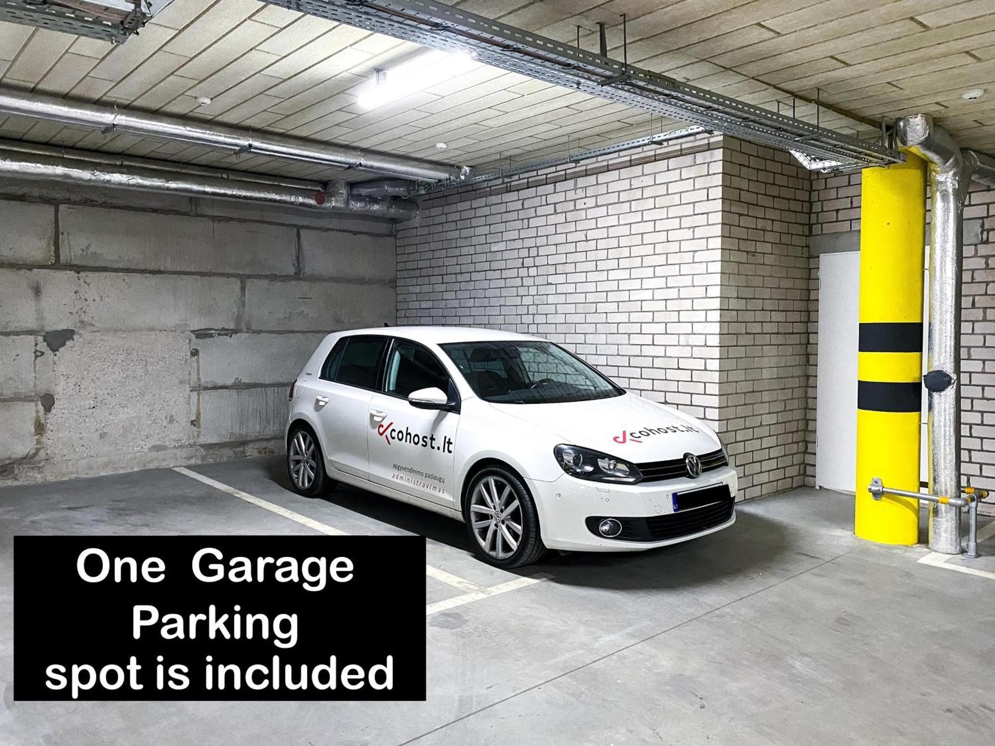 Cohost I New Basteja Life Apartments W-Garage Prkg & Self Check-In VNO Kültér fotó